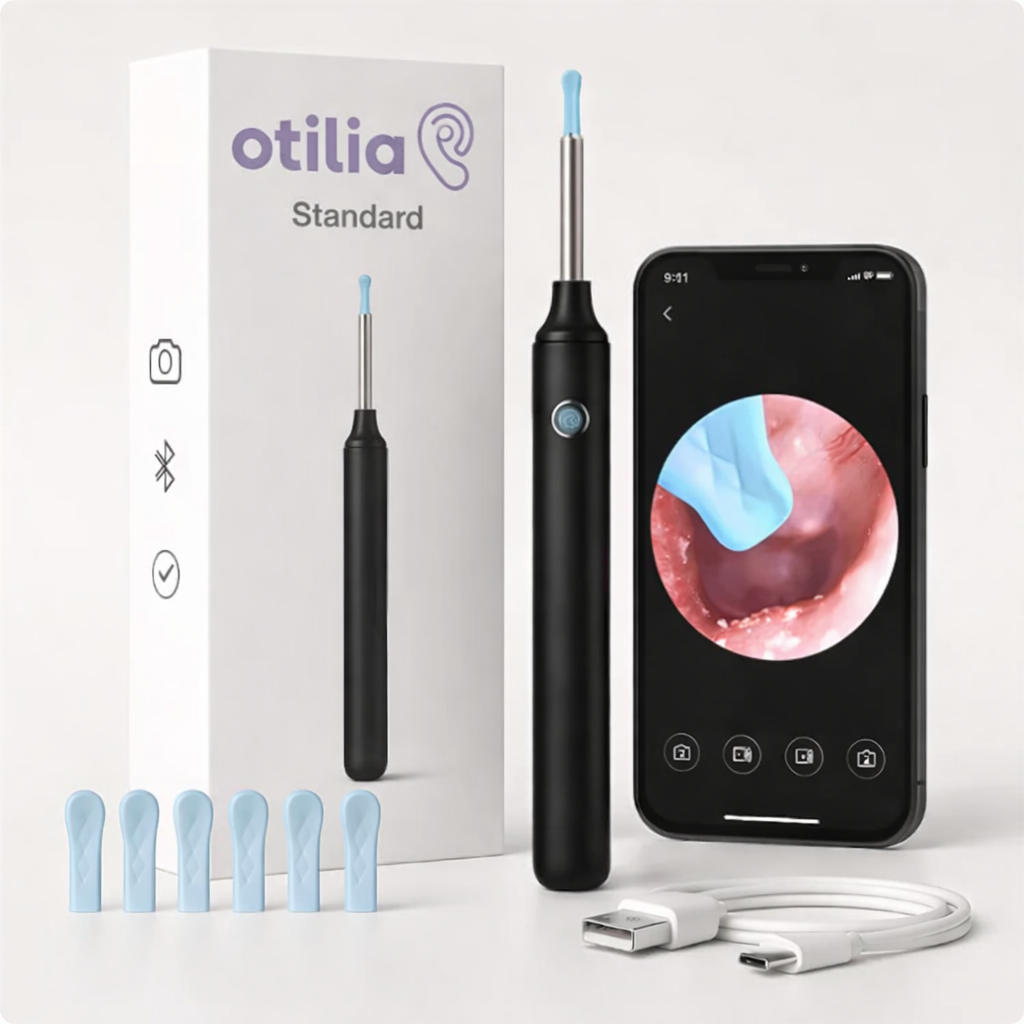 Otilia – czyścik do uszu z kamerą HD
